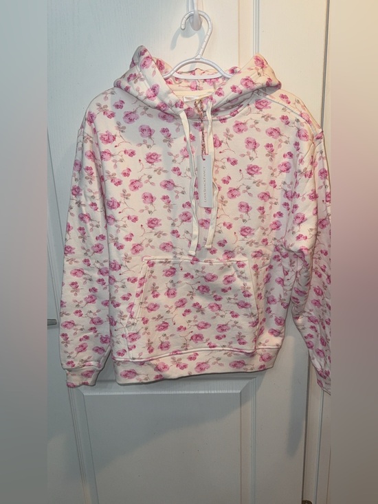 LoveShackFancy Tops - LoveShackFancy Nacova Hoodie Sterling Dusk BNWT! XS